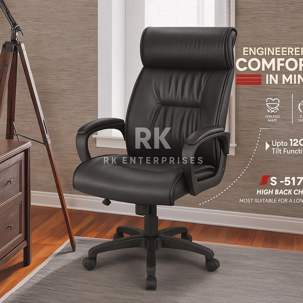 Model RK-517 (Black Executive Chair)