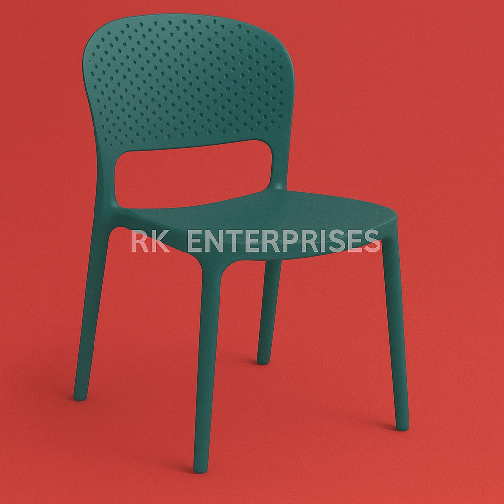 RK-D-901 – Modern Plastic Dining Chair thumbnail 2