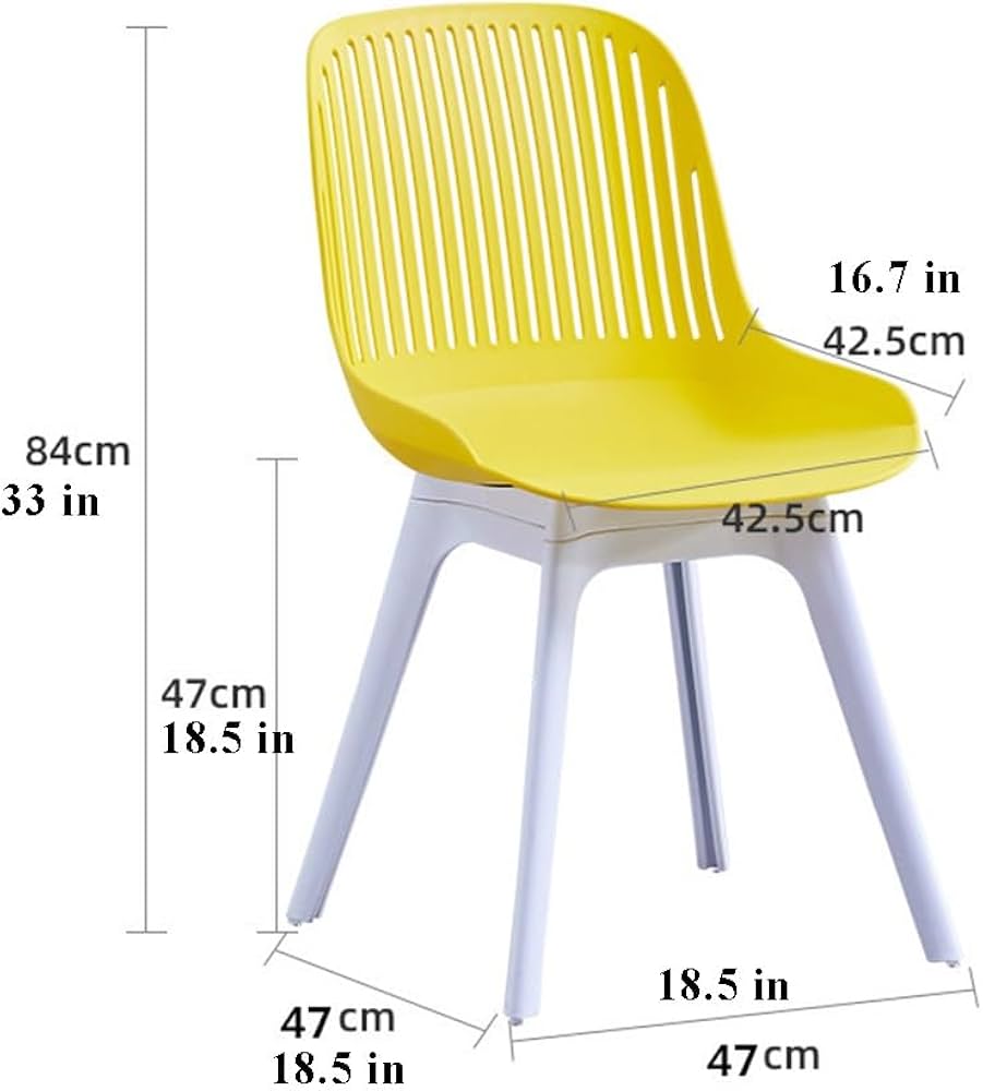 RK-DNC21 – Modern Plastic Dining Chair thumbnail 2