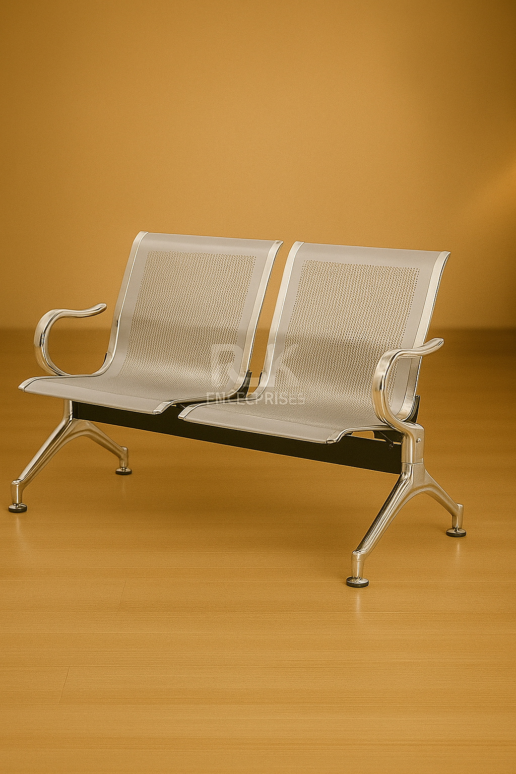 RK-WB22 – 2-Seater Steel Waiting Bench thumbnail 2