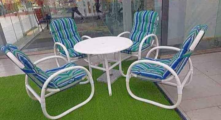 RK-OD55 – Outdoor Garden Sofa Set (4 Chairs + Table) thumbnail 2