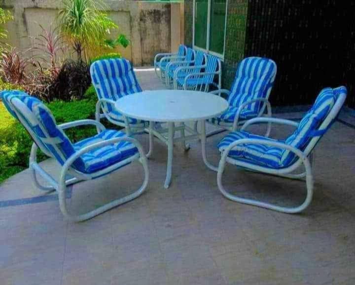 RK-OD55 – Outdoor Garden Sofa Set (4 Chairs + Table) thumbnail 4