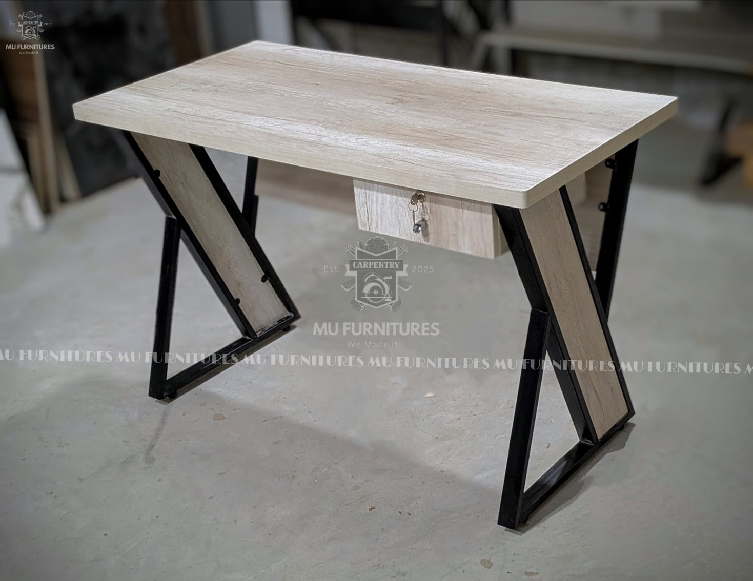 RK-TB45 – Modern Wooden Study & Office Table thumbnail 2