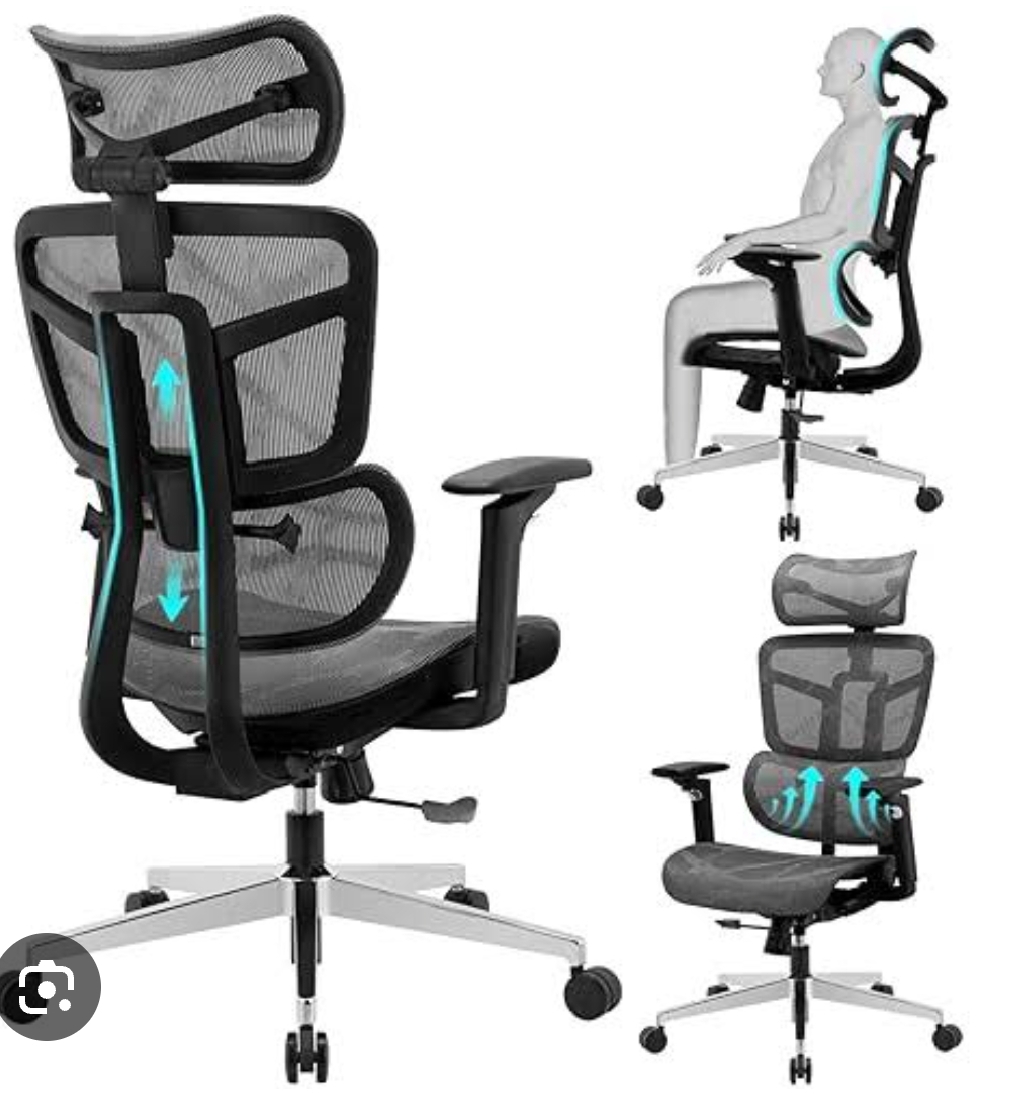 RK-B780 – Premium Ergonomic Mesh Office Chair thumbnail 2
