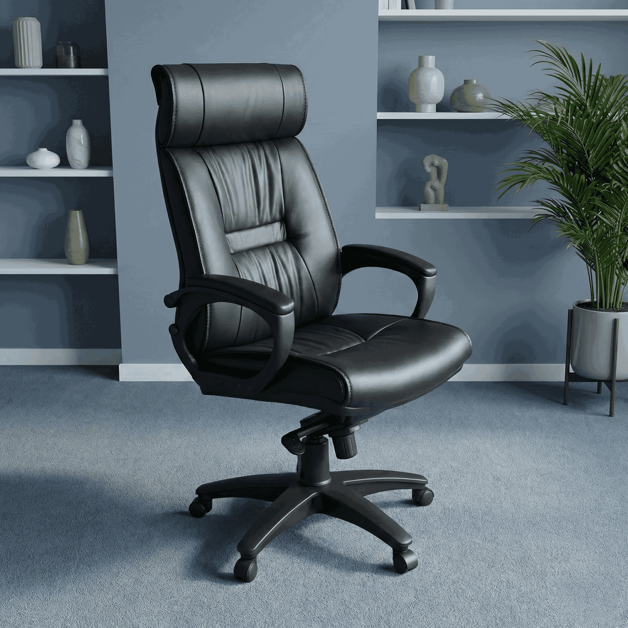 Model RK-517 (Black Executive Chair)