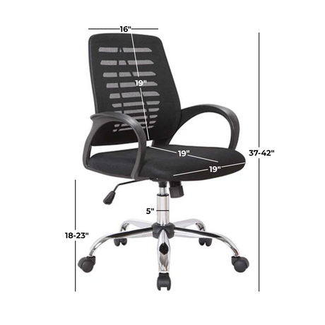 RK-2020 – Mesh Back Revolving Office Chair thumbnail 2