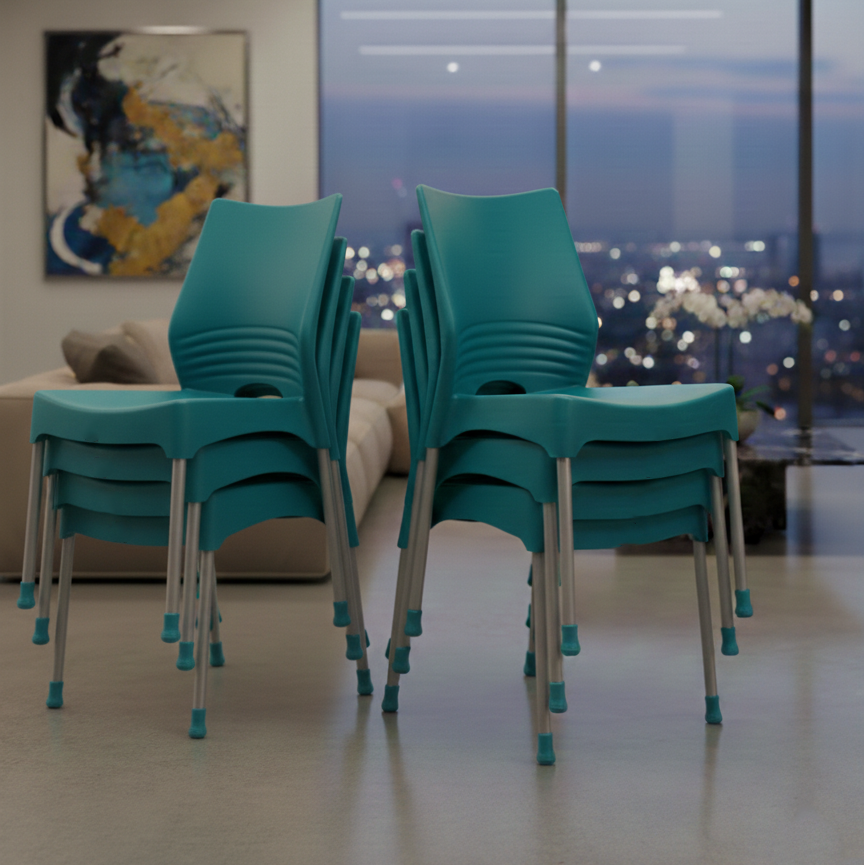 RK-670 Plastic Study Chair – Durable & Practical thumbnail 2