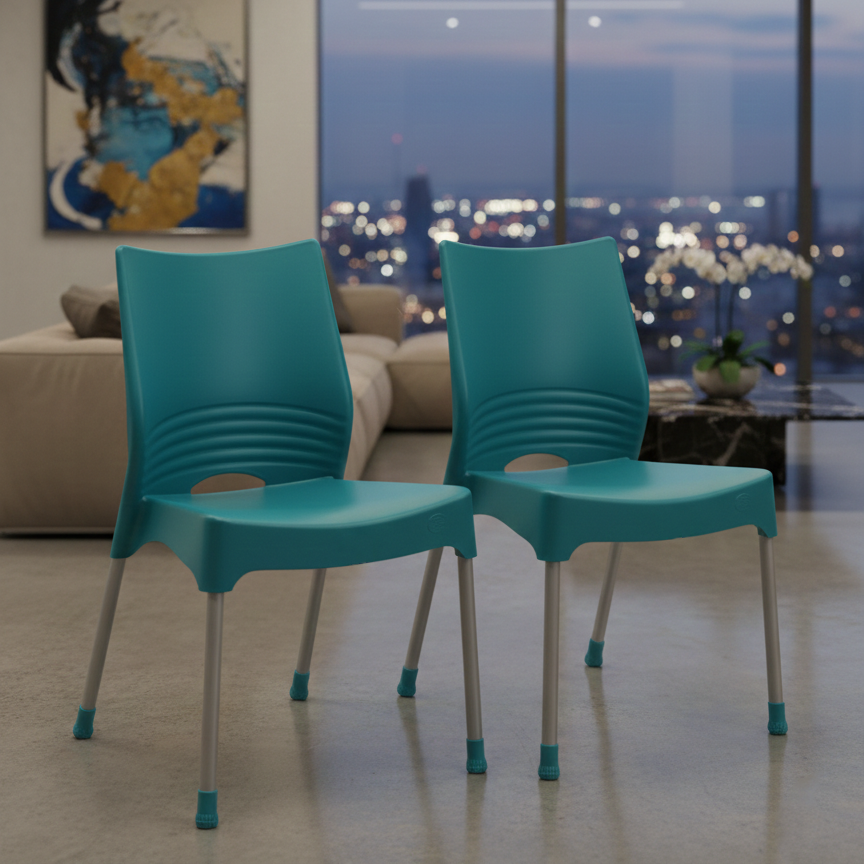 RK-670 Plastic Study Chair – Durable & Practical thumbnail 3