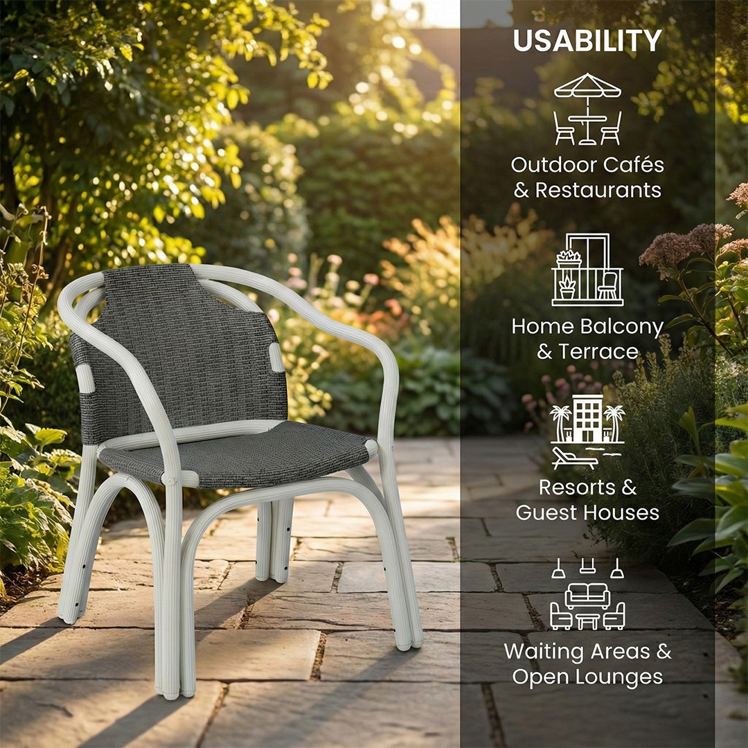 RK-OD28 – Outdoor Rattan-Style Arm Chair thumbnail 8