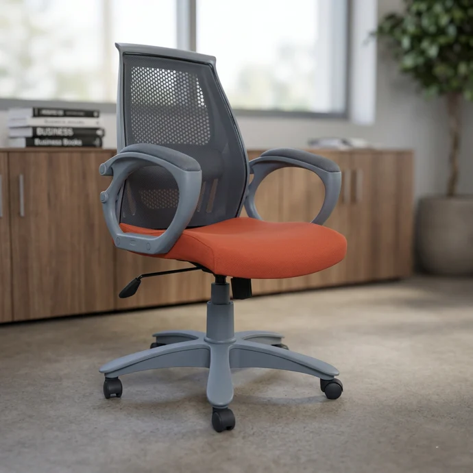 B-544 Aqua Mesh Low Back Revolving Chair thumbnail 4