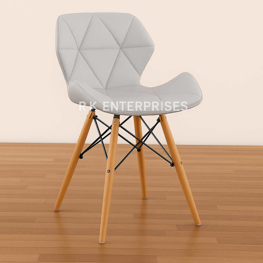  RK-DC108 modern upholstered dining chair thumbnail 3