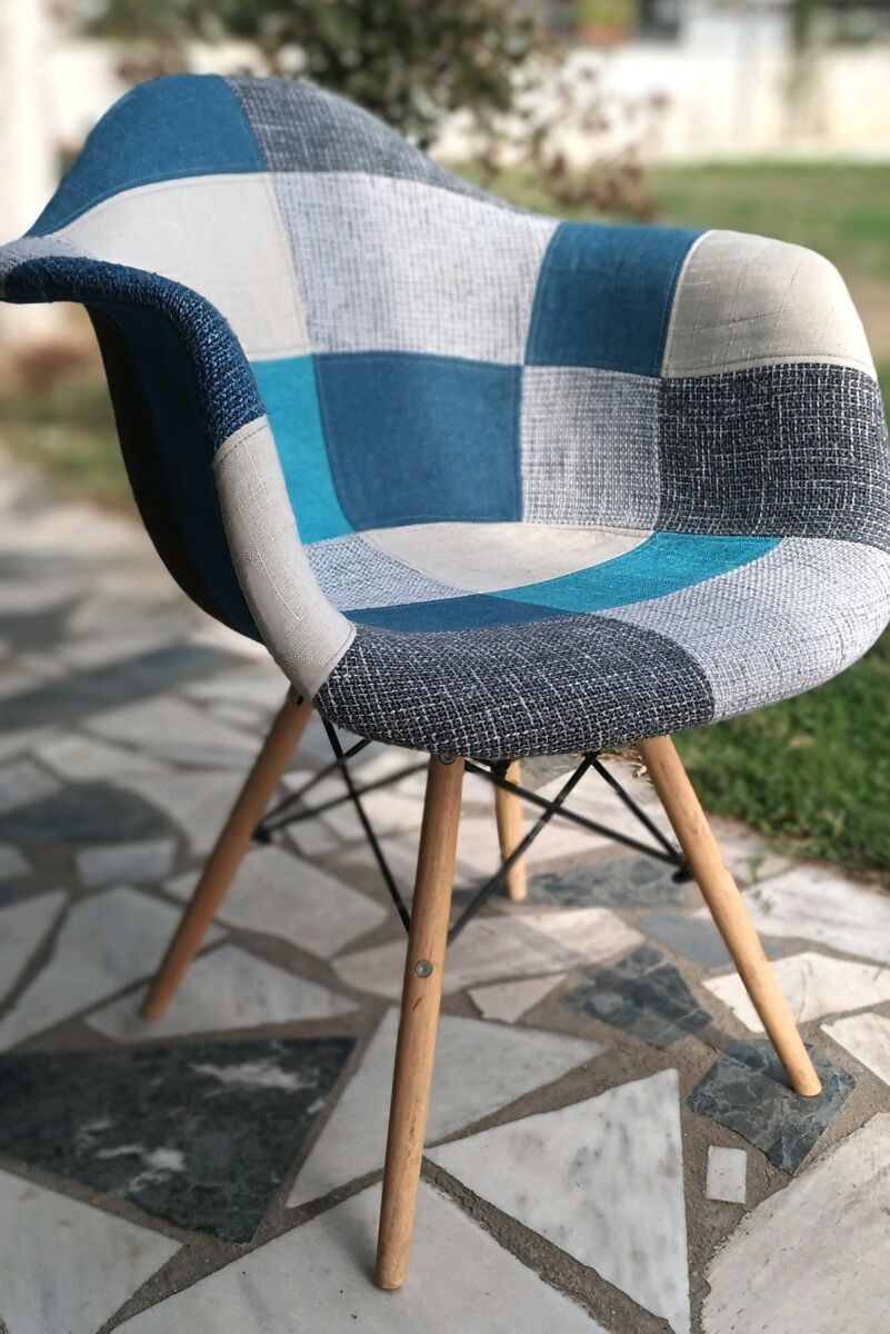 RK-D-932 – Modern Fabric Dining Chair thumbnail 5