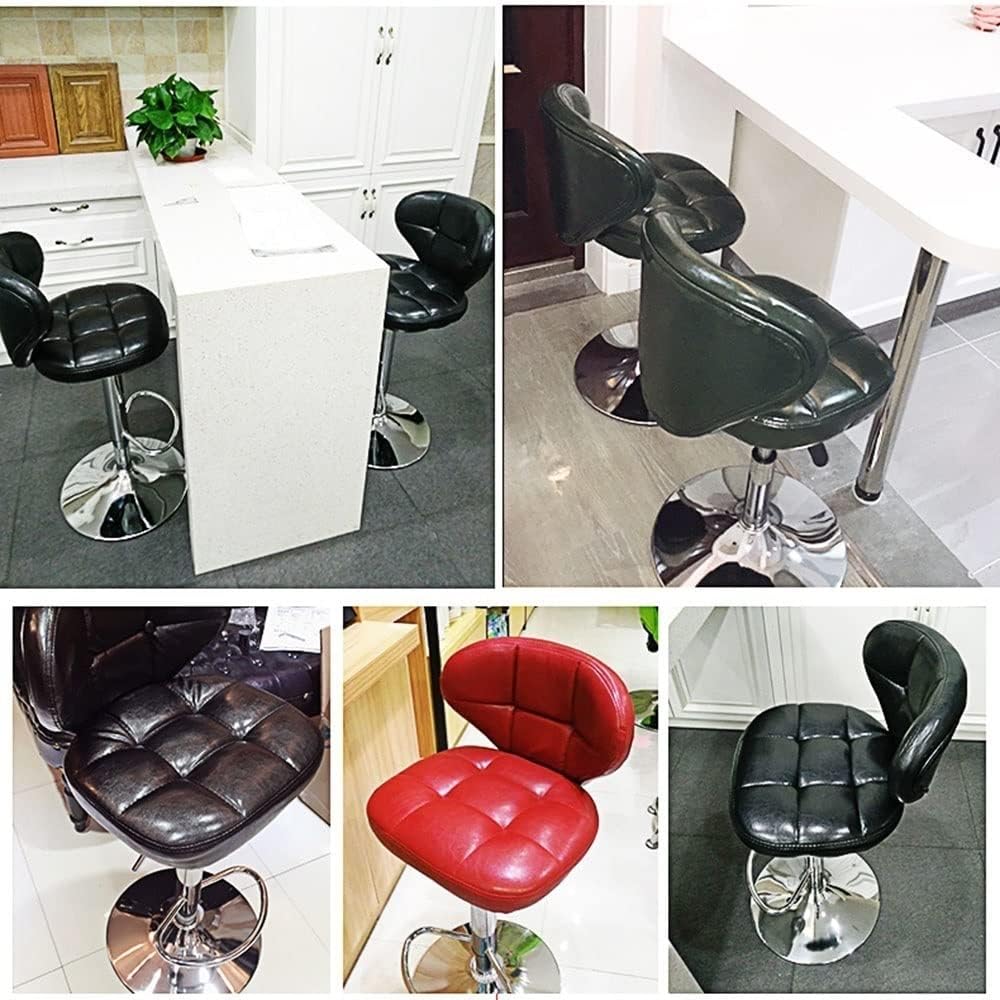 RK-B-615 – Adjustable Leather Bar Stool thumbnail 4