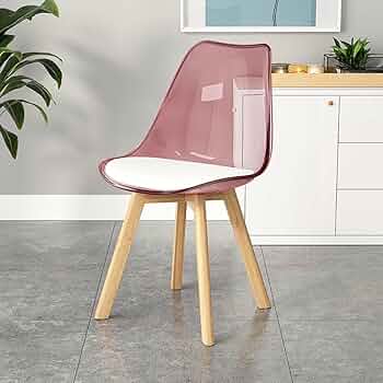 RK-D-930 – Transparent Modern Dining Chair thumbnail 2