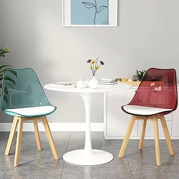 RK-D-930 – Transparent Modern Dining Chair thumbnail 4