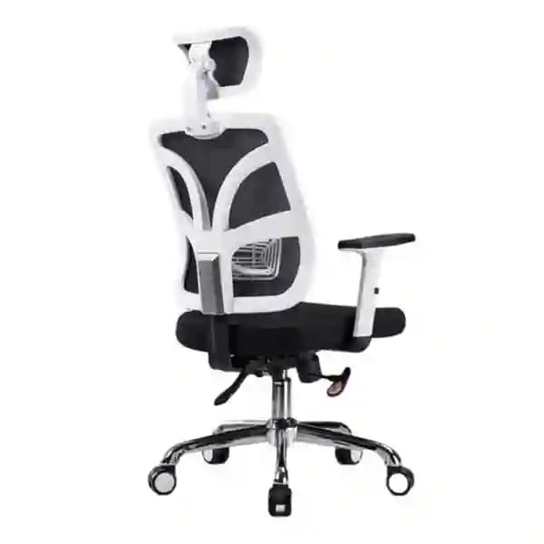 RK-P716 – High Back Mesh Ergonomic Revolving Chair | Adjustable Headrest & Lumbar Support   thumbnail 2