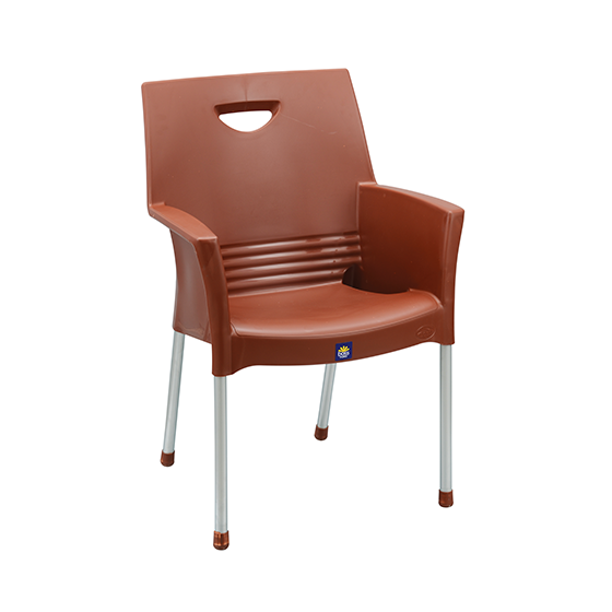  Model: BP-317 – Modern Plastic Chair with Metal Legs