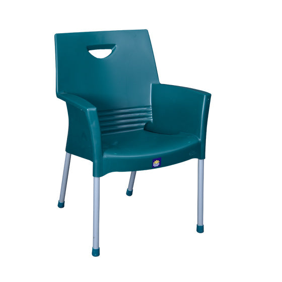 Model: BP-317 – Modern Plastic Chair with Metal Legs thumbnail 2