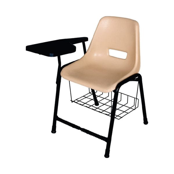  Model B-204-SB – Study Chair with Writing Pad & Book Rack 