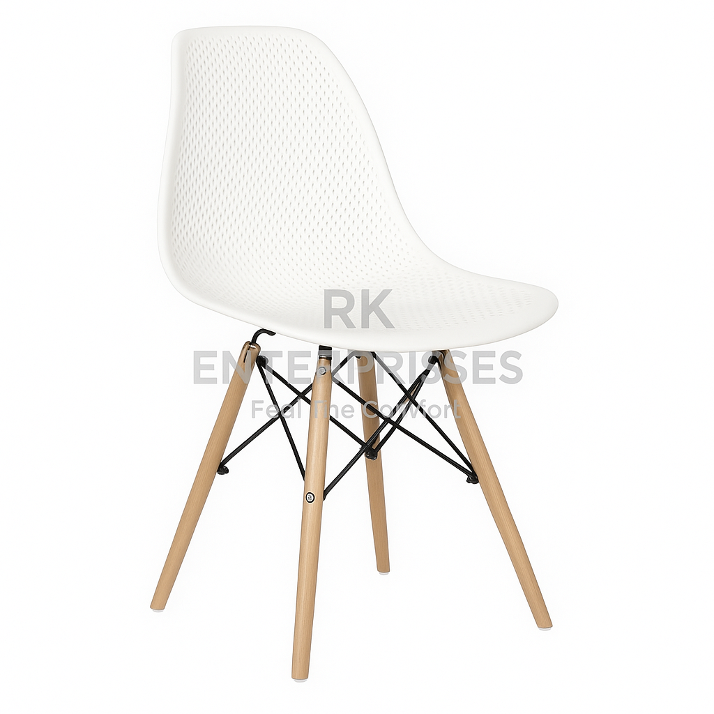 RK-D-929 – Modern Plastic Dining Chair thumbnail 2