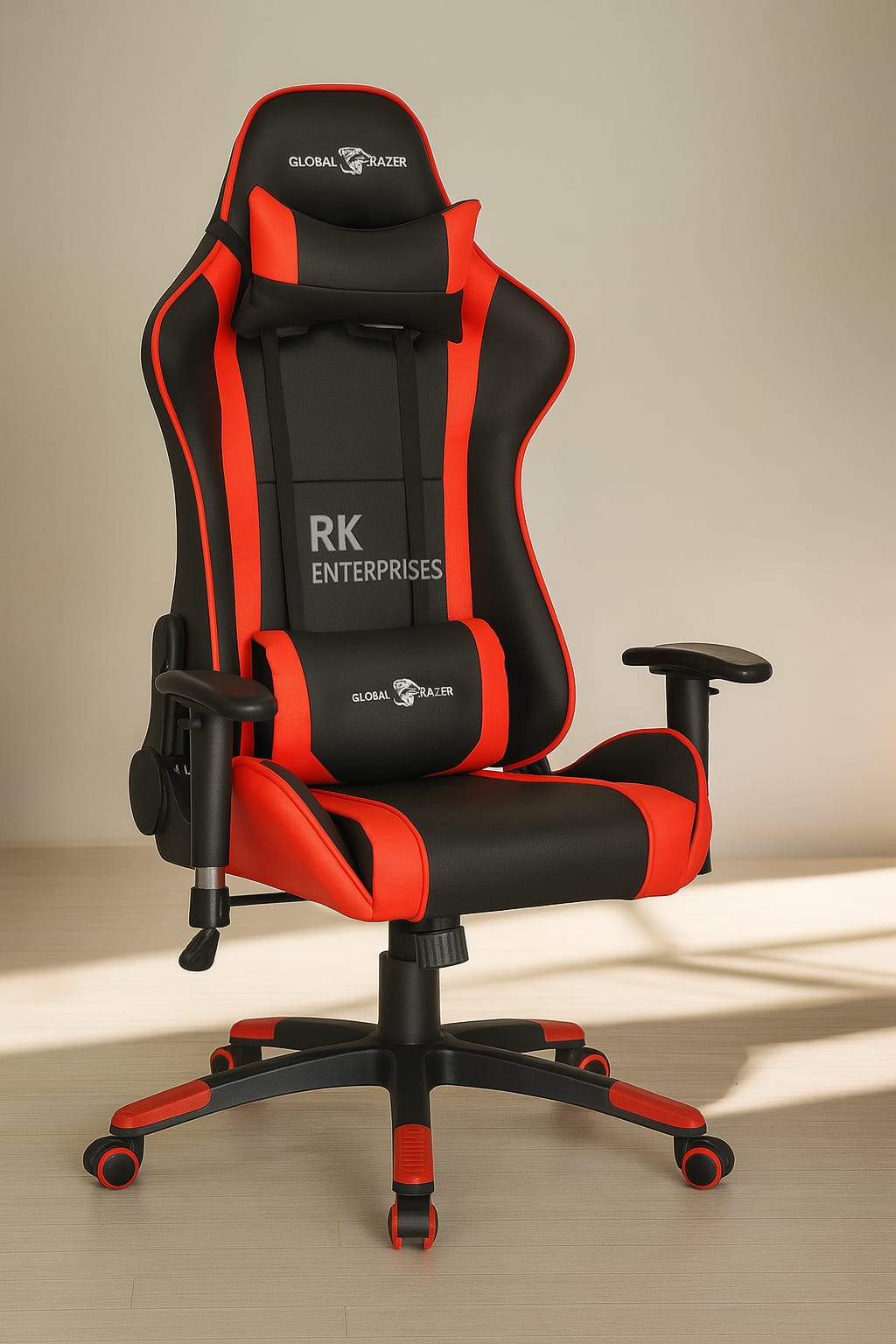 🎮 RK Gaming Chair – Global Razer Series (Ergonomic Comfort & Style)