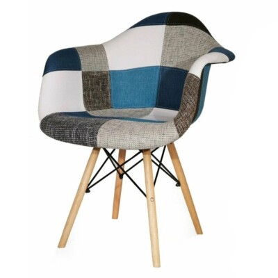 RK-D-932 – Modern Fabric Dining Chair thumbnail 3
