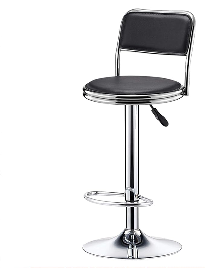 RK-B315 – Adjustable Chrome Bar Stool