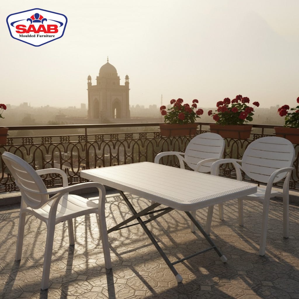 SPECTRUM PATTI CHAIRS SET MODEL SP-675 CHAIRS AND TABLE