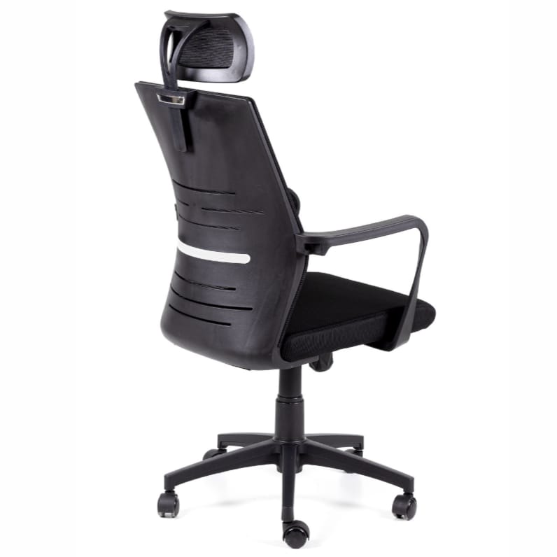 RK-M905 – High Back Mesh Ergonomic Office Chair with Adjustable Headrest & Revolving Base thumbnail 2