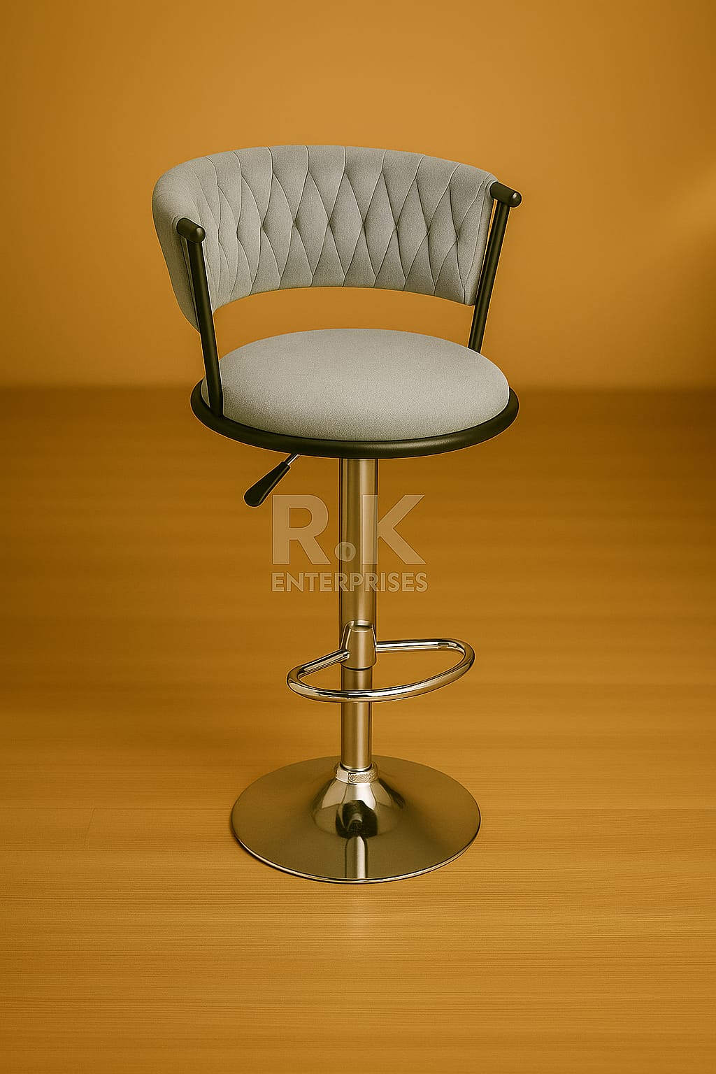 RK-BAR01 – Modern Upholstered Bar Stool thumbnail 5