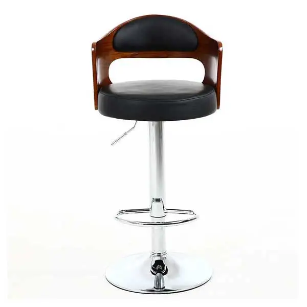 RK-B-616 – Wooden Frame Leather Bar Stool thumbnail 2