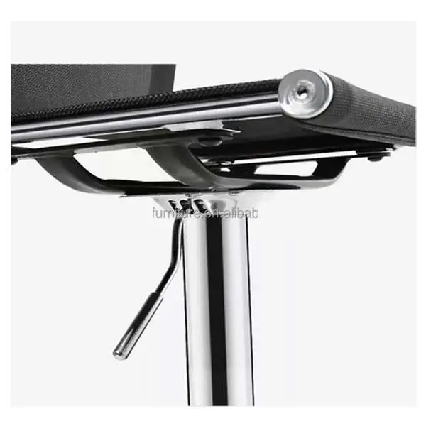 RK-B511 Modern Mesh Bar Stool (Black Finish) thumbnail 5