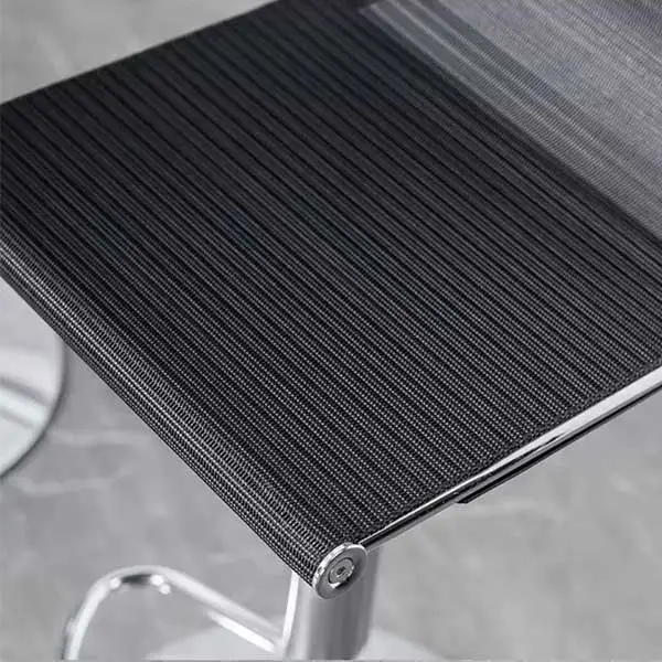 RK-B511 Modern Mesh Bar Stool (Black Finish) thumbnail 6
