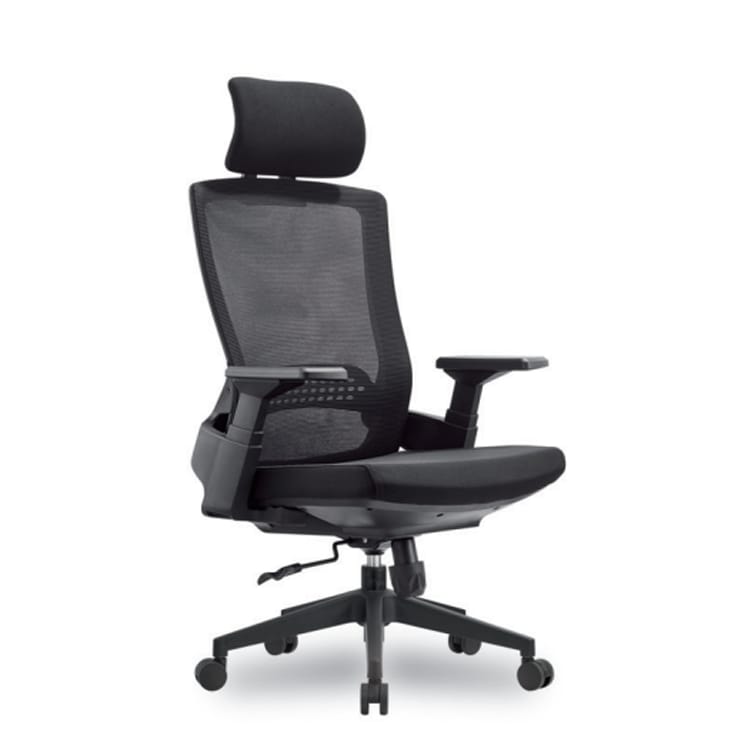  RK-P719 – High Back Ergonomic Mesh Revolving Chair | Adjustable Headrest & 3D Armrests  