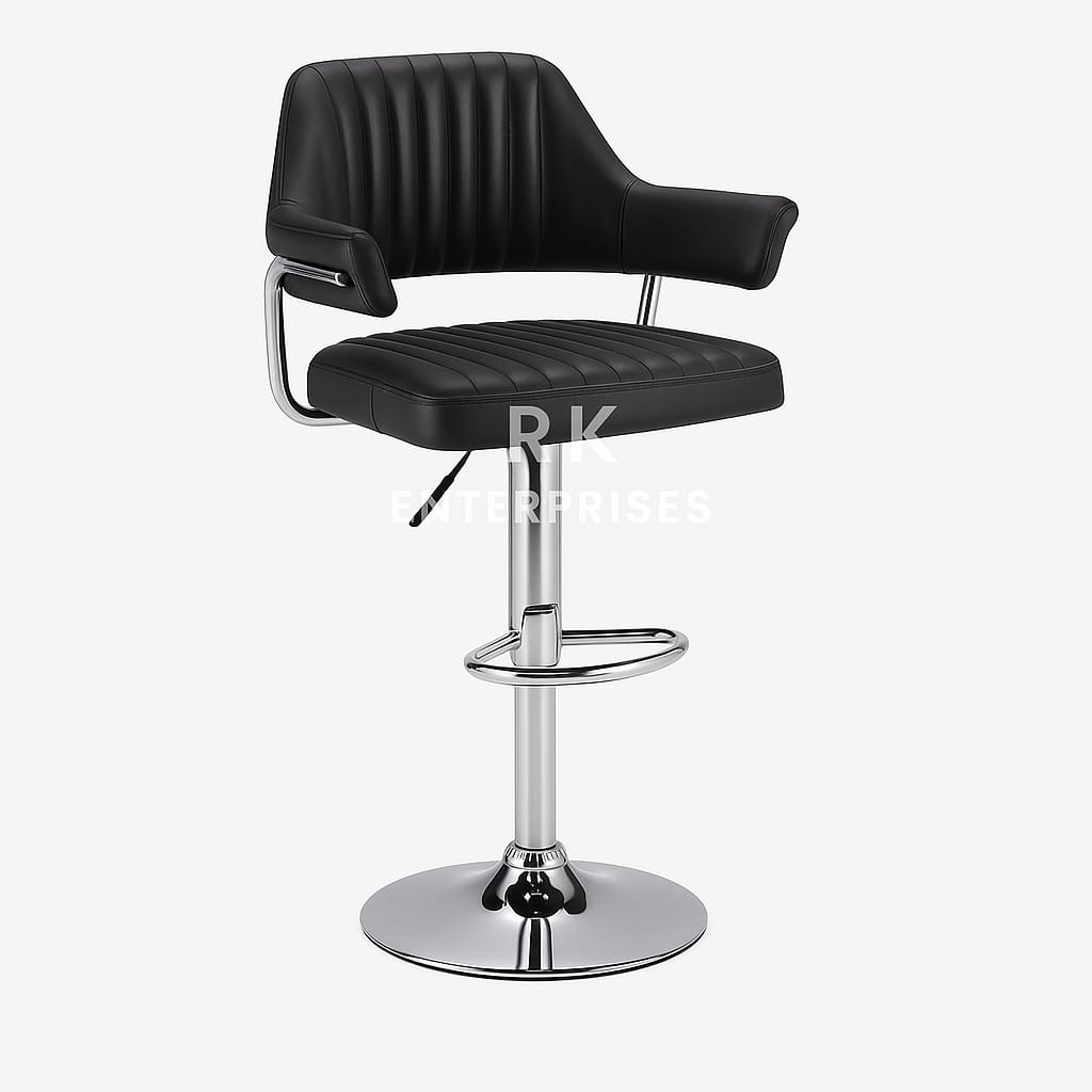 RK-5006 – Premium Leather Bar Stool