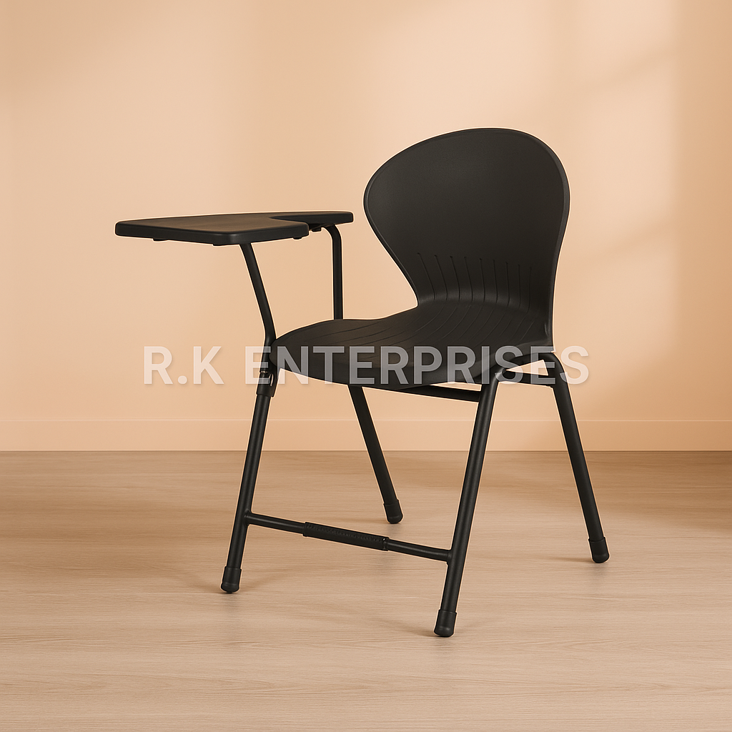 RK Mesh Back Training Chair with Writing Pad (Model: RK-TC-206)