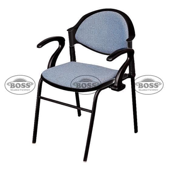Model B-02AC – Cushioned Visitor & Study Chair with Armrests  