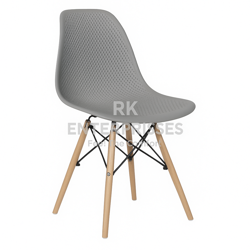 RK-D-929 – Modern Plastic Dining Chair thumbnail 3