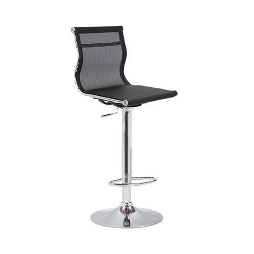 RK-B511 Modern Mesh Bar Stool (Black Finish)