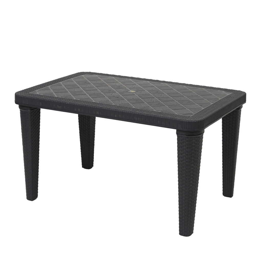 RK-P-214-RTL – Rectangular Plastic Rattan Table thumbnail 3