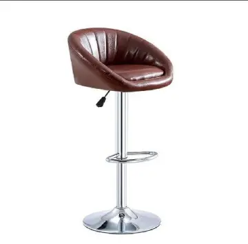 RK-B513 – Elegant Black Bar Stool with Cushioned Back Support thumbnail 2