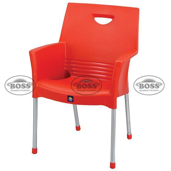 Model: BP-317 – Modern Plastic Chair with Metal Legs thumbnail 3