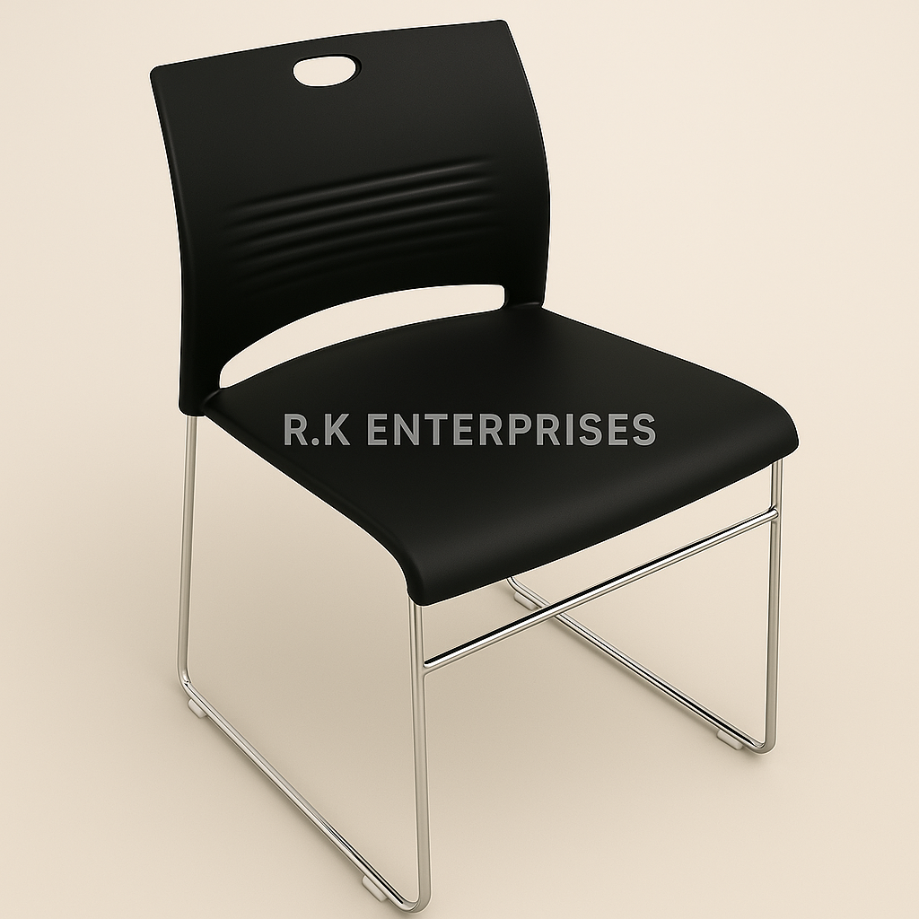 RK-104-Dinning Chairs Steel Solid Plastic Imported Chair thumbnail 4