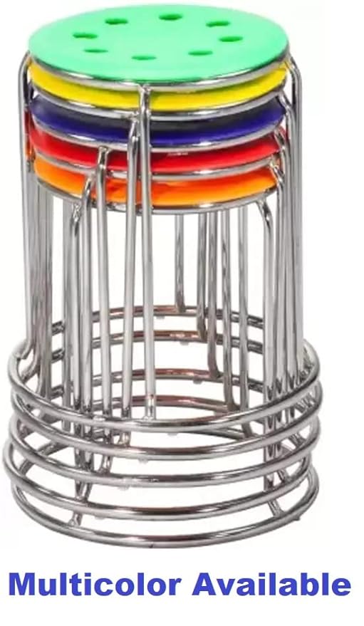 RK-BS118 – Blue Plastic Bar & Kitchen Stool | Lightweight thumbnail 3