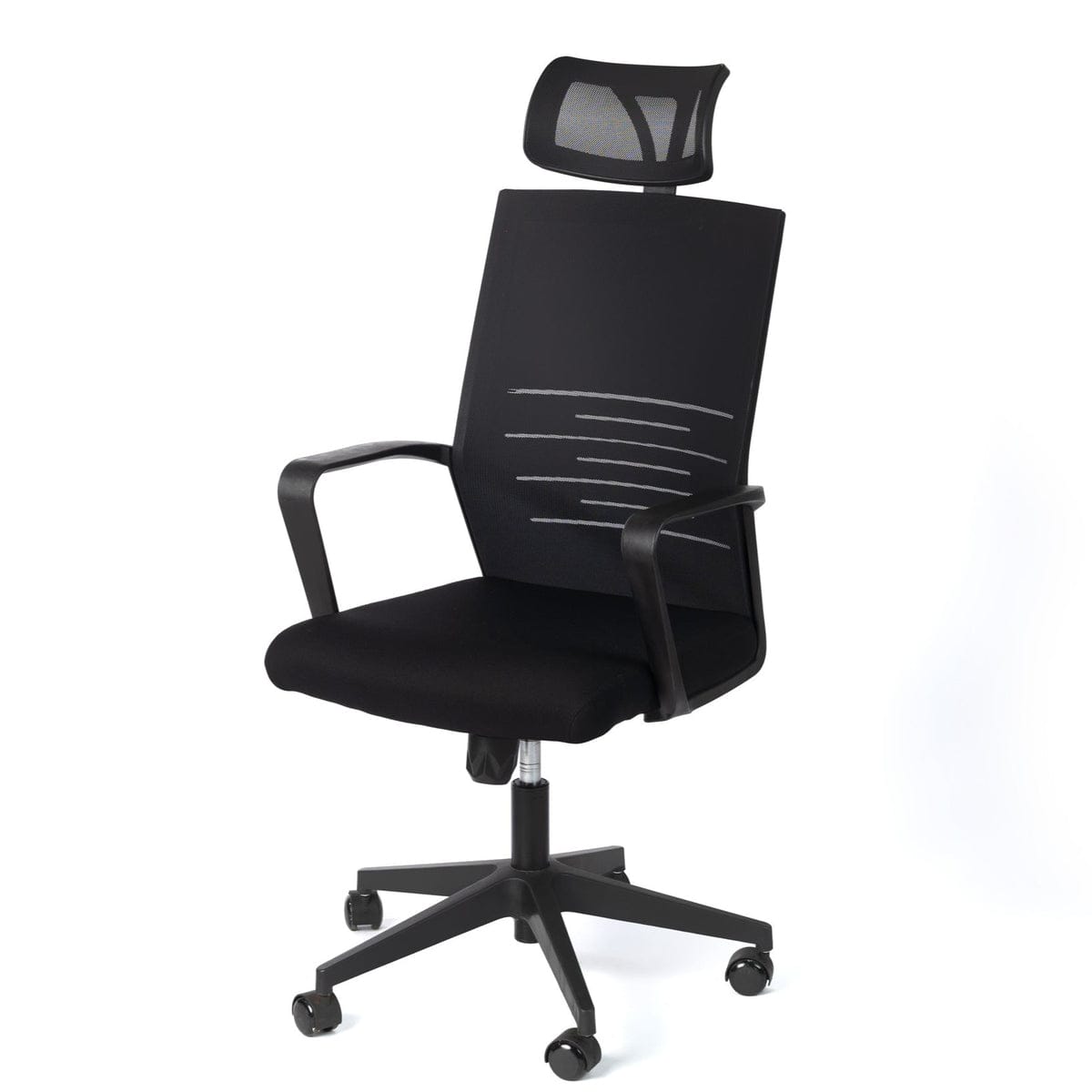 RK-M905 – High Back Mesh Ergonomic Office Chair with Adjustable Headrest & Revolving Base  