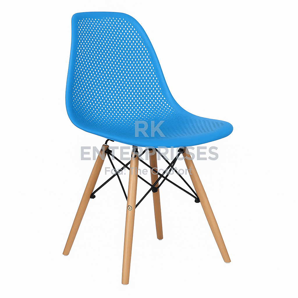 RK-D-928 – Modern Plastic Dining Chair thumbnail 2