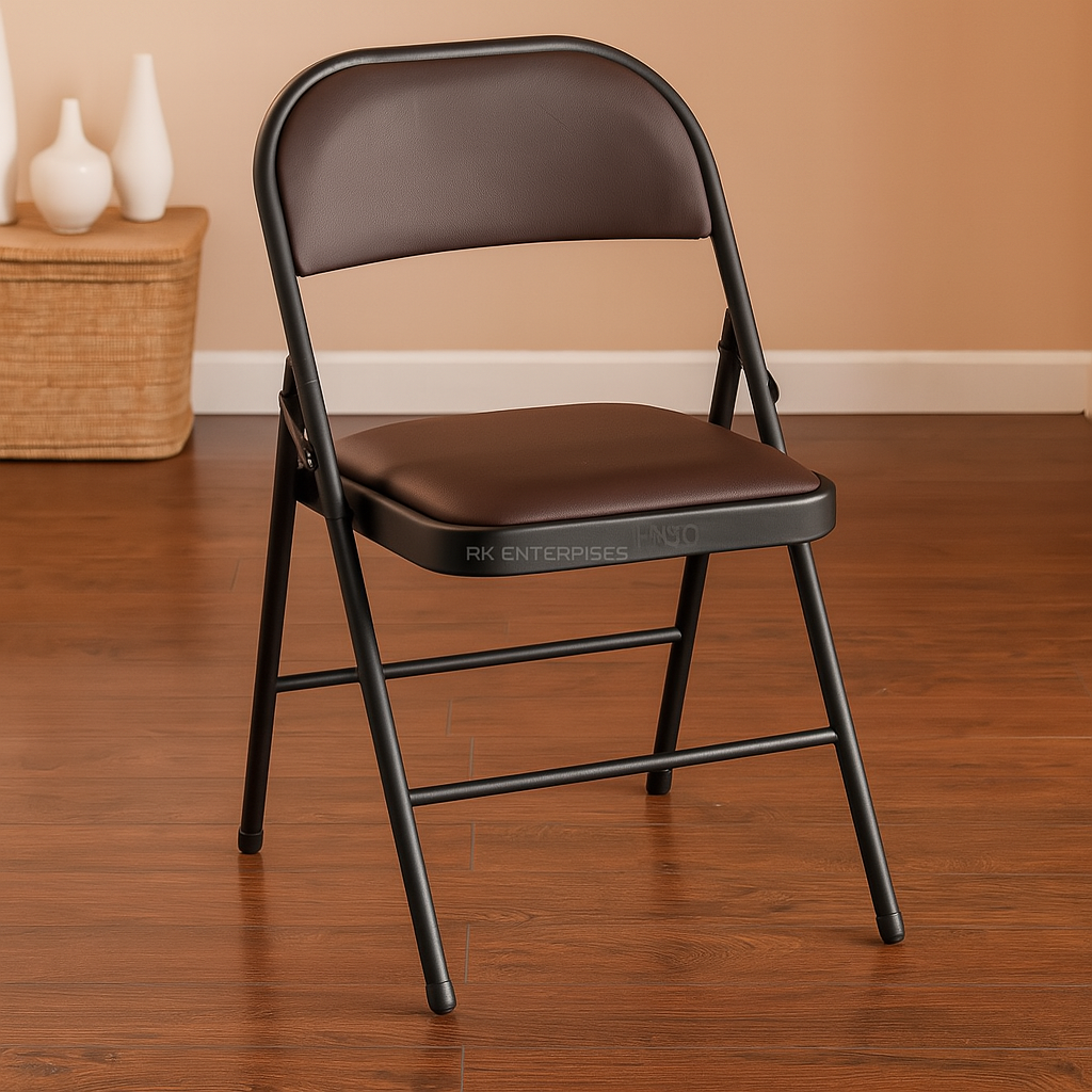 RK Folding Chair – Cushioned Comfort in Compact Design (Model: RK-FC-007)
